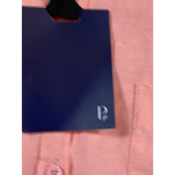 POMANDER place Pink Adair Boyfriend Shirt Long Sleeve Tuckernuck Size M - Picture 13 of 13